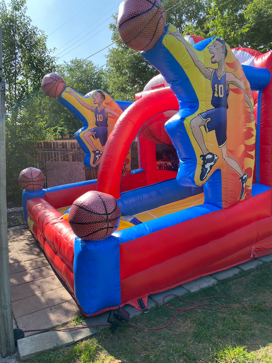 Basketball Shooting Hoops Bounce Court