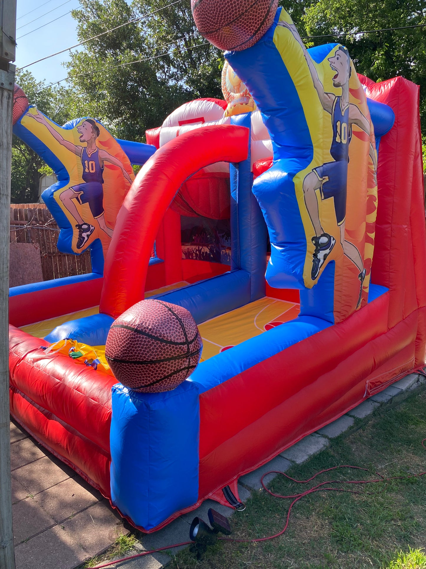 Basketball Shooting Hoops Bounce Court