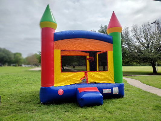 Rainbow Bounce House